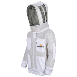 MoroPine 3 Layer Beekeeping Jacket White