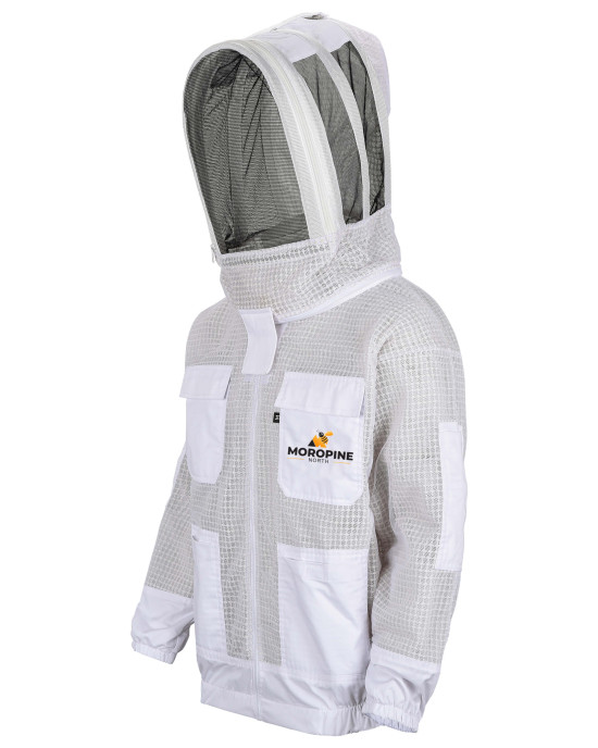 MoroPine 3 Layer Beekeeping Jacket White