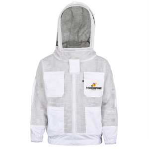 MoroPine 3 Layer Beekeeping Jacket White