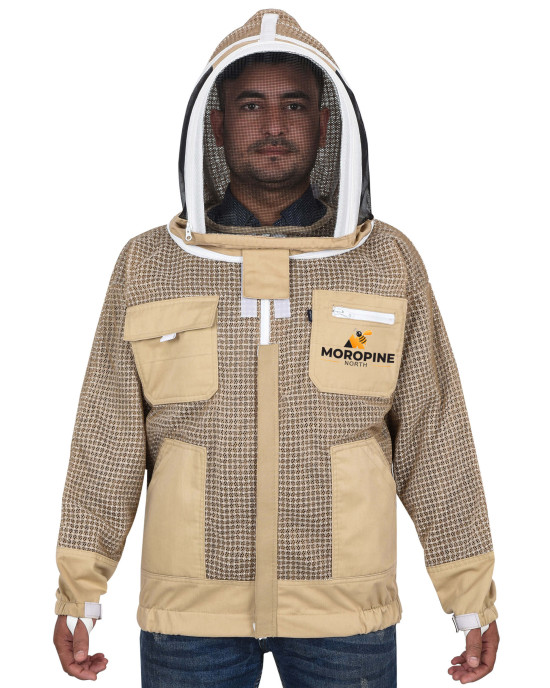 MoroPine 3 Layer Beekeeping Jacket Brown