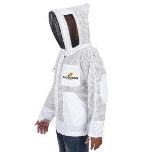 MoroPine 3 Layer Beekeeping Jacket White