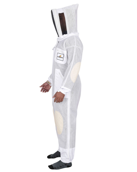 MoroPine 3 Layer beekeeping Suits White 